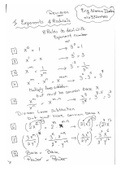 Sat,Act,Est Math revision sheet