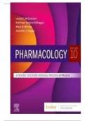 Test bank for pharmacology 10th edition a patient centered nursing process approach by linda mccuistion | All Chapters | Complete Solution| Guide A+.