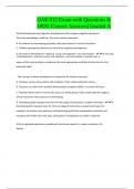 OAE 012 Exam with Questions & 100% Correct Answers| Graded A