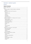Samenvatting  Statistiek 1 H1-H5