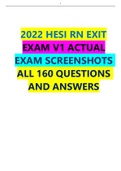 HESI RN EXIT EXAM V1-V7 (LATEST 2023-2024) RN EXIT HESI EXAM V1,V2,V3,V4,V5,V6,V7 CC /HESI RN EXIT EXAM 2023 COMPLETE 150 QUESTIONS /HESI RN EXIT EXAM 2023/2024 /HESI RN EXIT EXAM /HESI RN Med HESI RN: Med -Surg – 2022/ 2023 - Test Bank (A+ ) /2022 HESI R