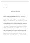 Igor Stravinsky Research Paper