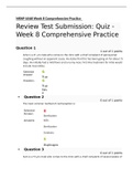 NRNP 6568 Week 8 Comprehensive Practice