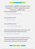 NAVEDTRA 15009B, YEOMAN (YN)  Chapter 3, CPAA Questions and  Answers (100% Pass)