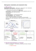 Samenvatting pré-analytische fase