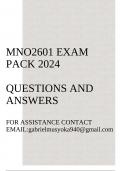 MNO2601 Exam pack 2024(Production and Operations Management)