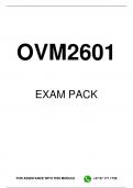 OVM2601 EXAM PACK 2024