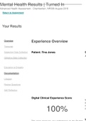 Mental Health Results | Turned In Advanced Health Assessment - Chamberlain, NR509