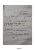 ELECTROMAGNETIC INDUCTION HANDWRITTEN STUDY NOTES