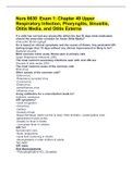 Nurs 6630  Exam 1: Chapter 49 Upper Respiratory Infection, Pharyngitis, Sinusitis, Otitis Media, and Otitis Externa