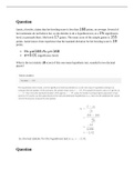 Assignment Hypothesis Test for the Mean - Population Standard Deviation