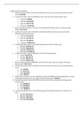 Colorado State University FIN 300 Exam 3