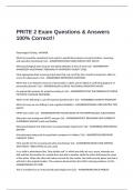 PRITE 2024 EXAM  BUNDLE(COMPLETE PACKAGE)QUESTIONS & ANSWERS 100% CORRECT!!