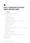 PGDL University of Law Administrative Law & Human Rights Distinction Notes 2023/2024