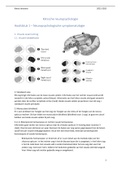 Topics in de klinische neuropsychologie - Uitgebreide samenvatting 