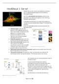 Volledige Samenvatting 'Algemene Biologie'