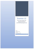 Examen 12 Stelt een gespecialiseerd activiteitenprogramma op