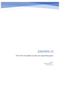 Examen 13 Ontwikkelt (mede) een begeleidingsplan