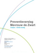 PT 1.2 Gezondheidsbevorderaar preventieverslag