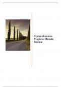 Comprehensive Predictor Retake Review Terms in this set (151)