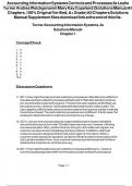 Test Bank for Accounting Information Systems Controls and Processes 3rd Edition By Leslie Turner, Andrea Weickgenannt, Mary Kay Copeland 