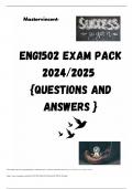 ENG1502 EXAM PACK 2024/2025  {QUESTIONS AND ANSWERS }