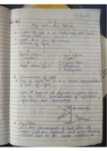 Hand written notes for class 12th physics(ray optics).