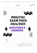 MNG3702 EXAM PACK 2024/2025