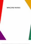 MNG3702 NOTES