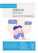 Literatuurstudie Sociale Angststoornis - Psychologie 