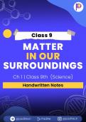 Class 9 Science Notes English Medium