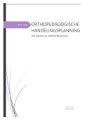 Samenvatting OHP, 2de bachelor orthopedagogie HoGent (17/20!!!!)