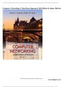 Solution Manual For Computer Networking A Top-Down Approach, 8th Edition by James Kurose00 