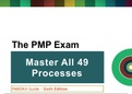 THE PMP EXAM - Master All 49 PMBOK Processes