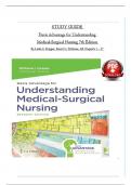 Davis Advantage for Understanding Medical-Surgical Nursing 7th Edition STUDY GUIDE By Williams & Hopper ISBN 9781719644594, All 57 Chapters Covered, Verified Latest Edition.pdf