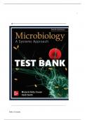 Test Bank for Microbiology - A Systems Approach, 6th Edition by Marjorie Kelly Cowan, Heidi Smith