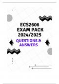 ECS2606 EXAM PACK 2024/2025