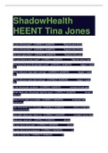 ShadowHealth HEENT Tina Jones