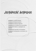 Samenvatting Jeugdrecht begrepen, H11-17, pedagogiek 3e jaars!