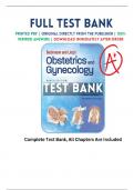 Test Bank For Beckmann and Ling's Obstetrics and Gynecology 9th Edition By Robert Casanova|9781975180577| All Chapters 1-50| LATSET