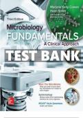 Test Bank Microbiology Fundamentals A Clinical Approach, 3rd Edition By Cowan, Chapter 1-22 |Complete All Chapters Latest