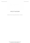 NR -327-final-exam