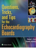 Questions,Tricks and Tips for Echocardiography Boards