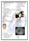 Ophtha Quiz – OCT, EOG, ERG, FFA