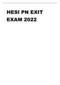 HESI PN EXIT  EXAM 2022