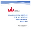 BRAND COMMUNICATION AND REPUTATION MANAGEMENT- MAR036-6