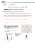 Student Exploration: Virus Lytic Cycle