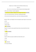 Walden University NURS 6551 Midterm Exam Question and Answers