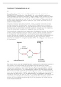 Samenvatting Thema 1 Stofwisseling in de cel Havo 5