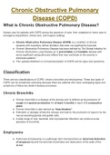 Nursing assignment-Chronic Obstructive Pulmonary Disease (COPD).